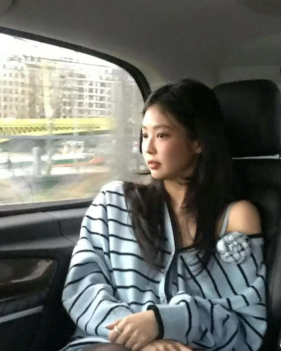 샤넬 브이넥 스트라이프 니트 가디건 상세 이미지 17