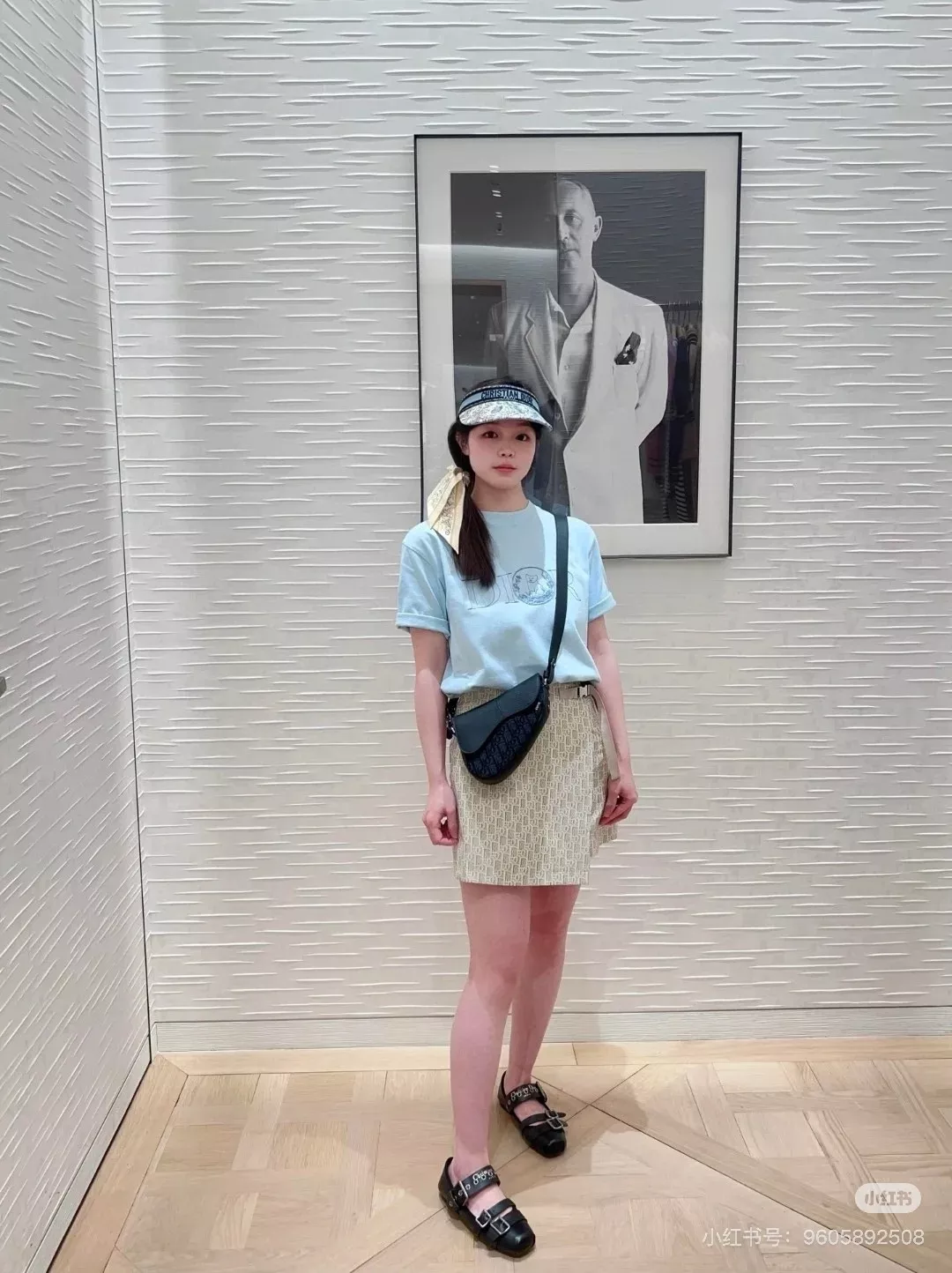 디올 오블리크 자카드 벨트 미니 스커트 상세 이미지 34