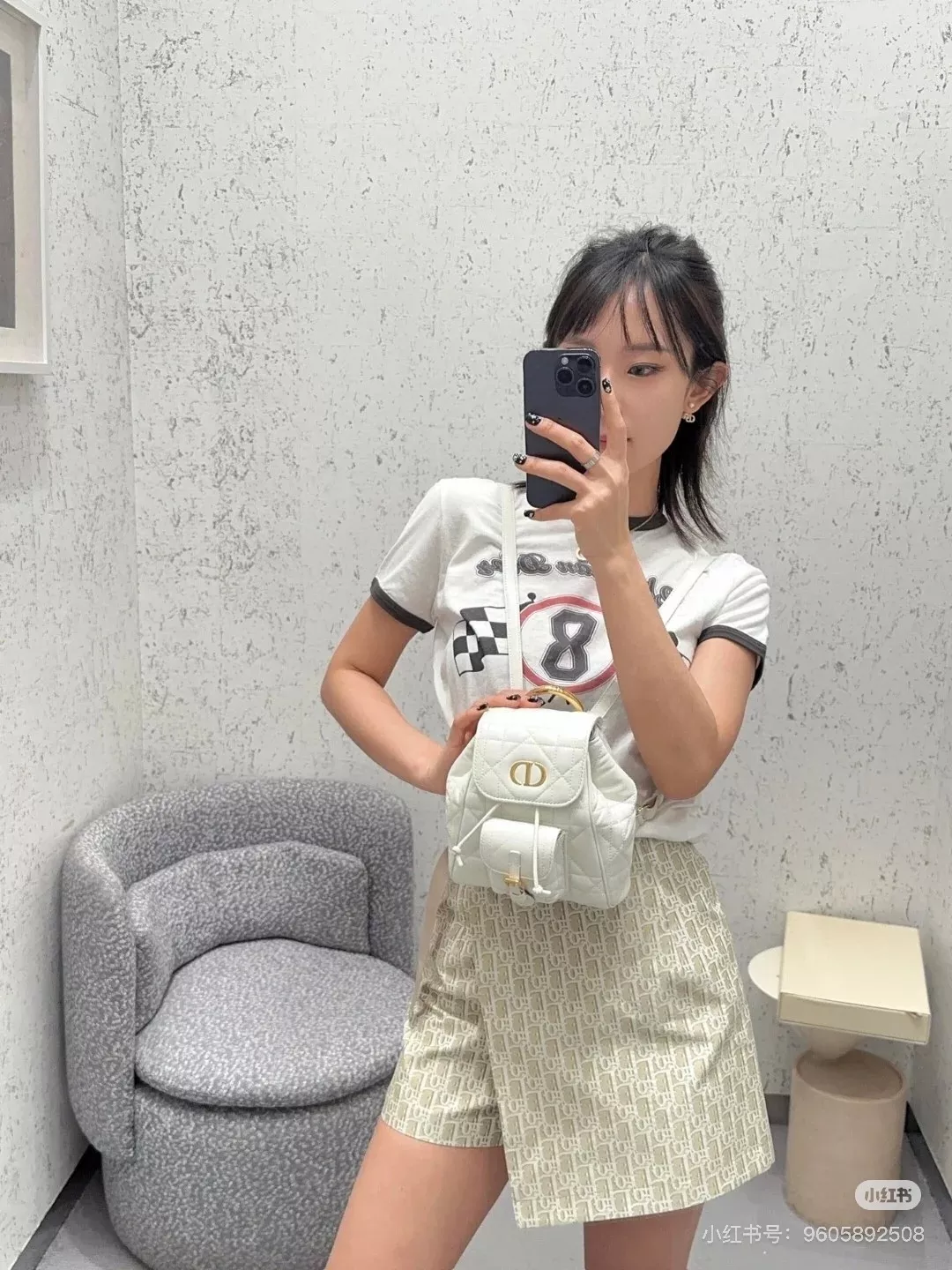 디올 오블리크 자카드 벨트 미니 스커트 상세 이미지 28