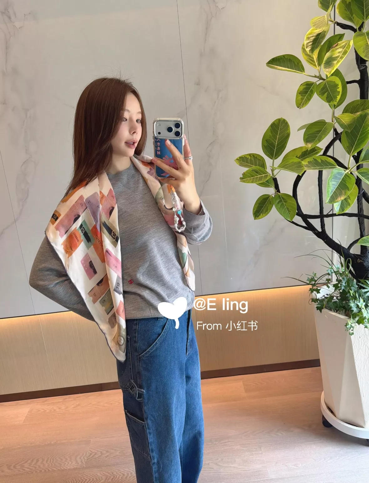 샤넬 레드 포인트 그레이 니트웨어 상세 이미지 47