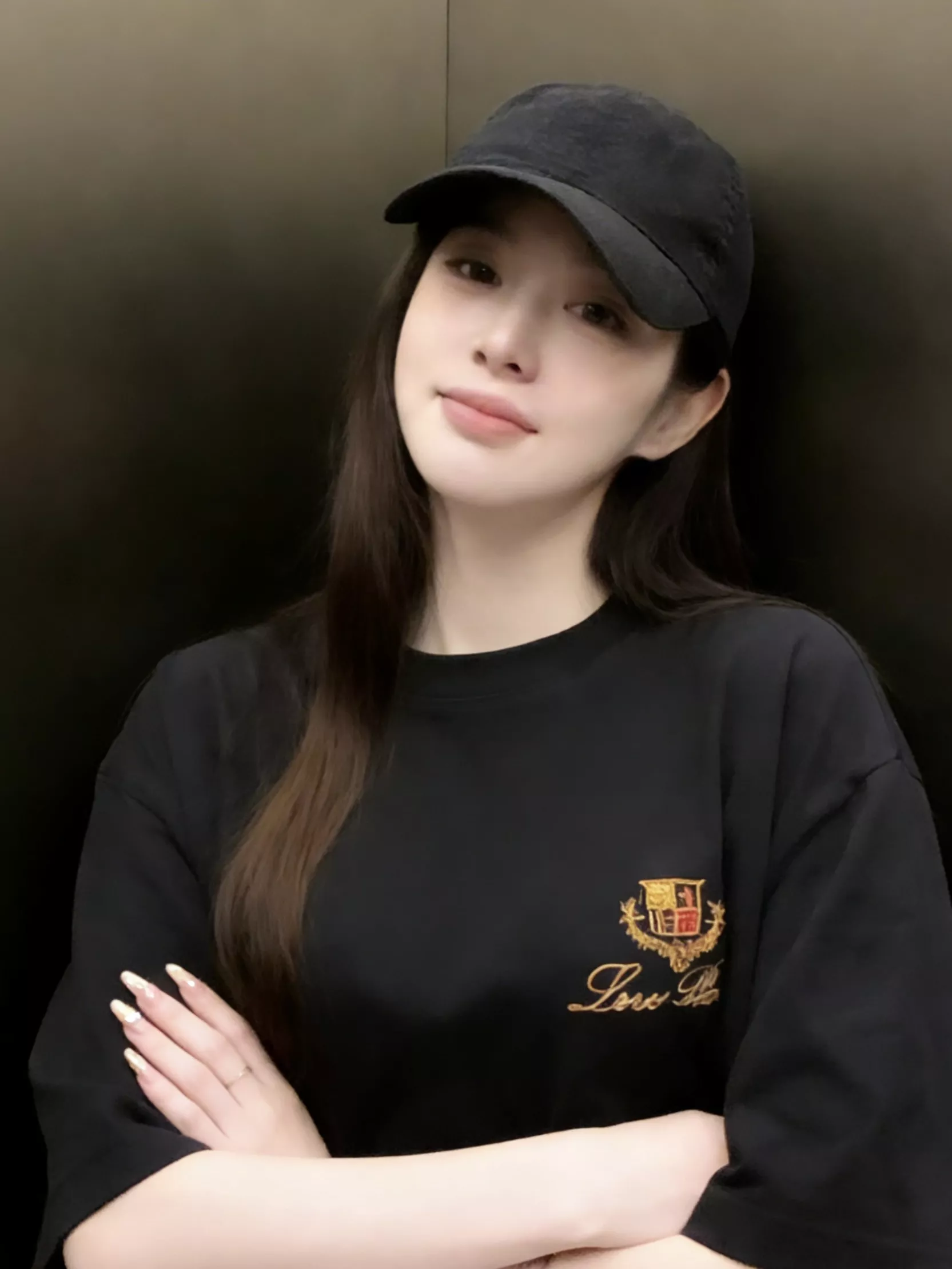 로로피아나 자수 로고 코튼 반소매 티셔츠 상세 이미지 22