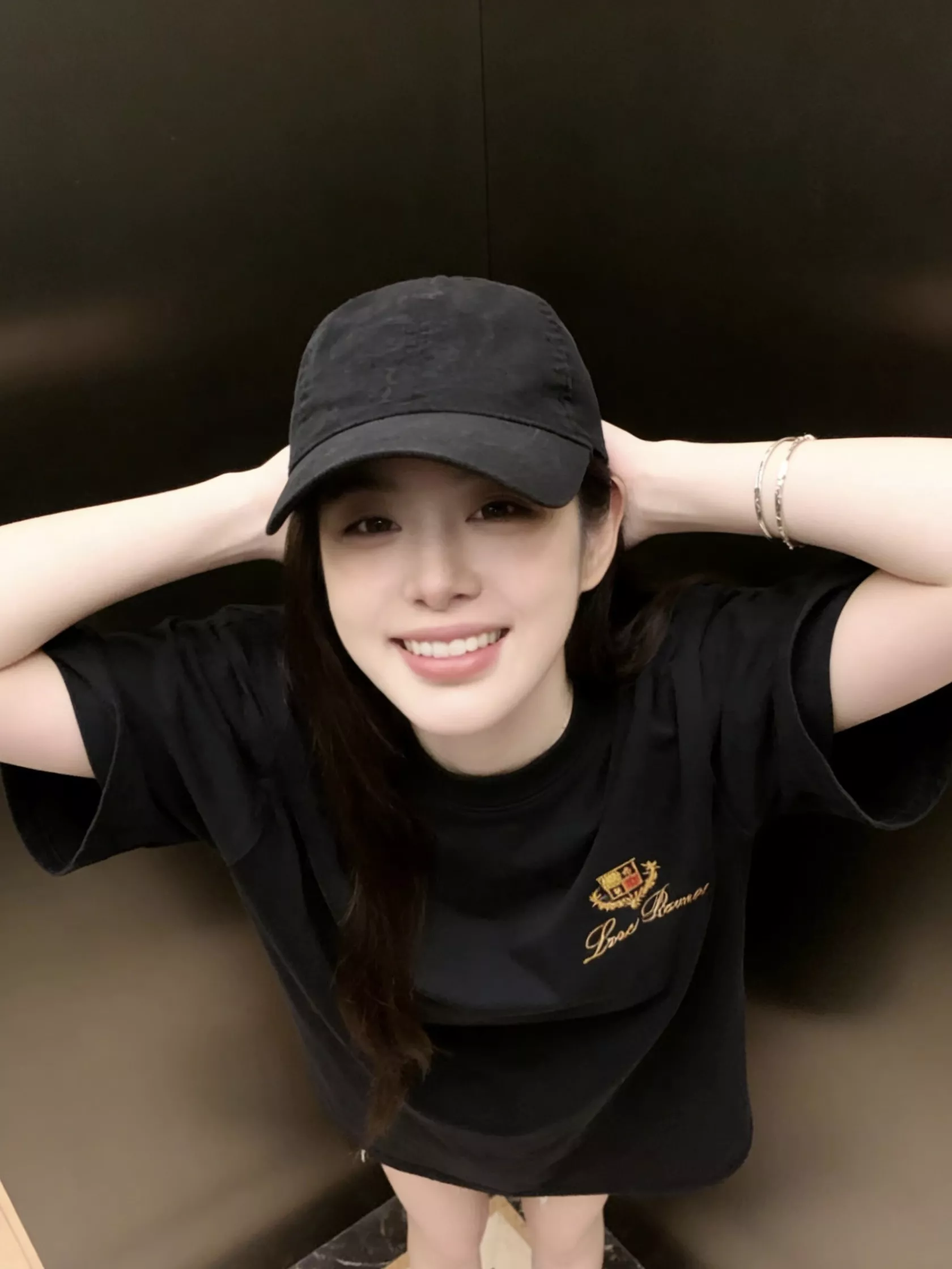 로로피아나 자수 로고 코튼 반소매 티셔츠 상세 이미지 21