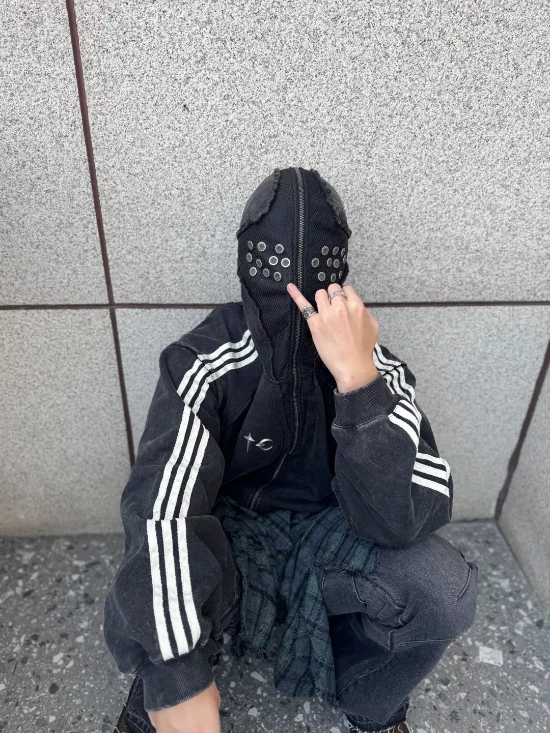 아디다스 워시드 콜라보 후드 집업 재킷 상세 이미지 23