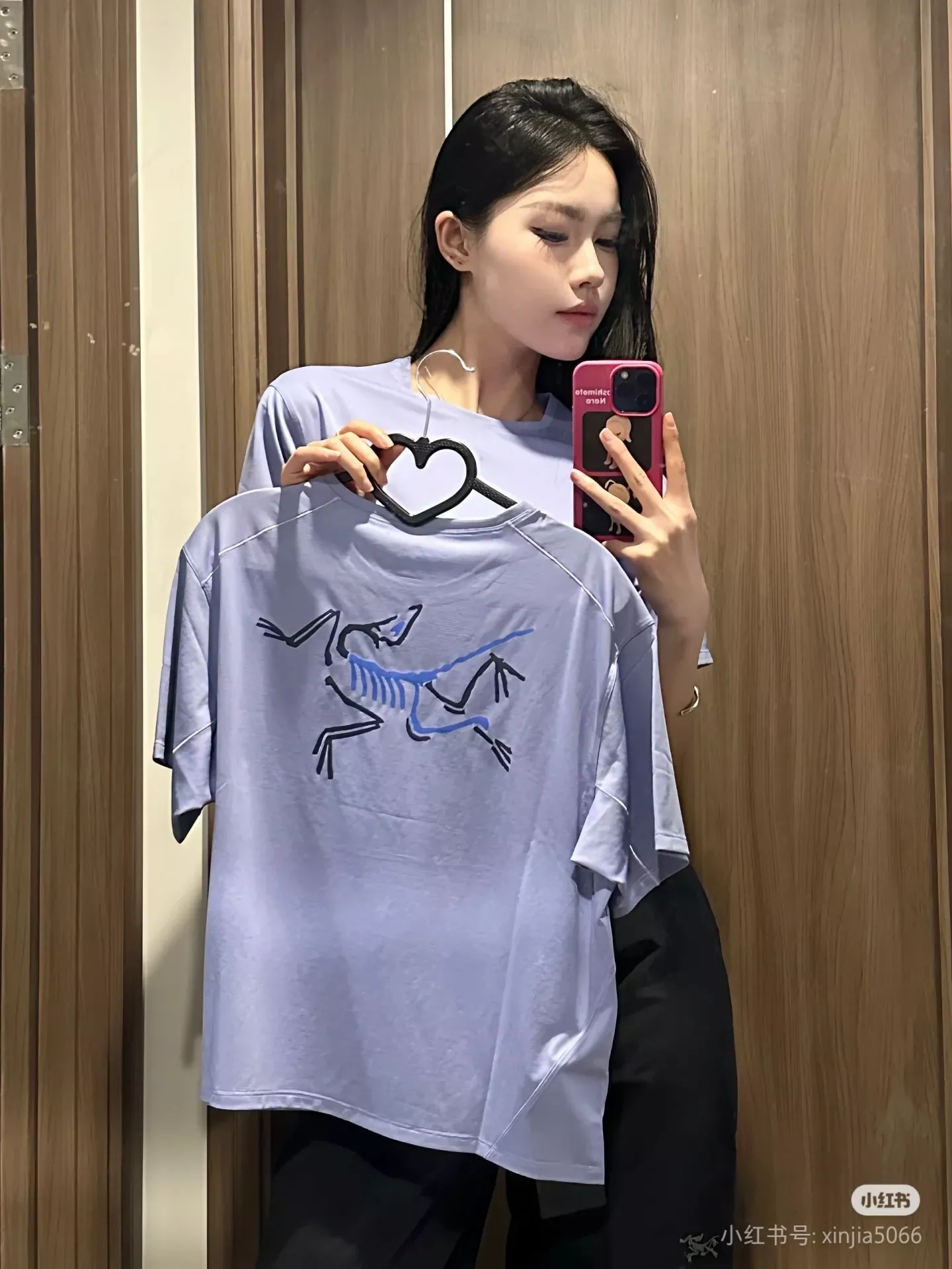아크테릭스 크롭 기능성 로고 반팔 티셔츠 상세 이미지 26
