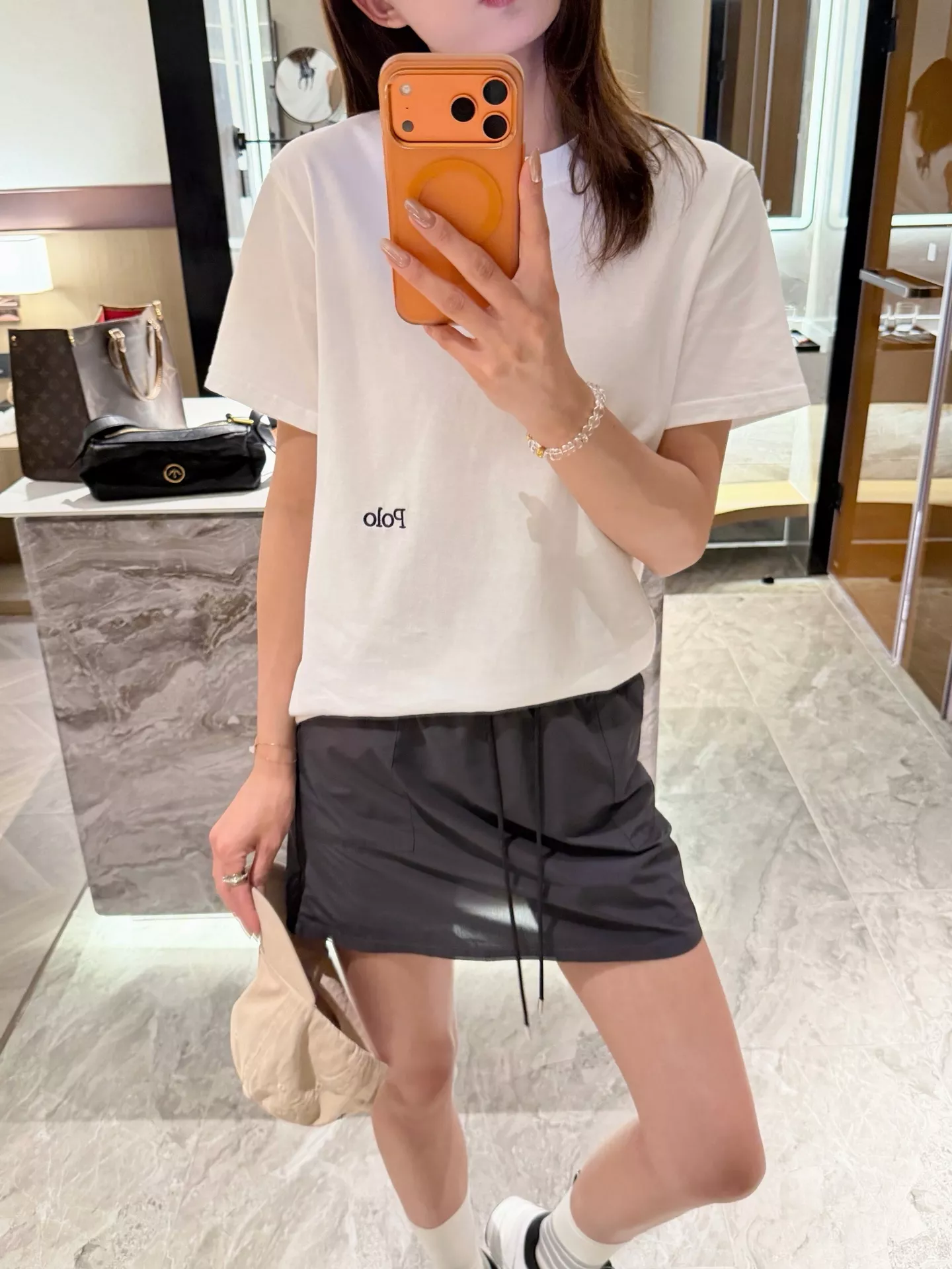 랄프로렌 배색 빅포니 자수 반소매 티셔츠 상세 이미지 36