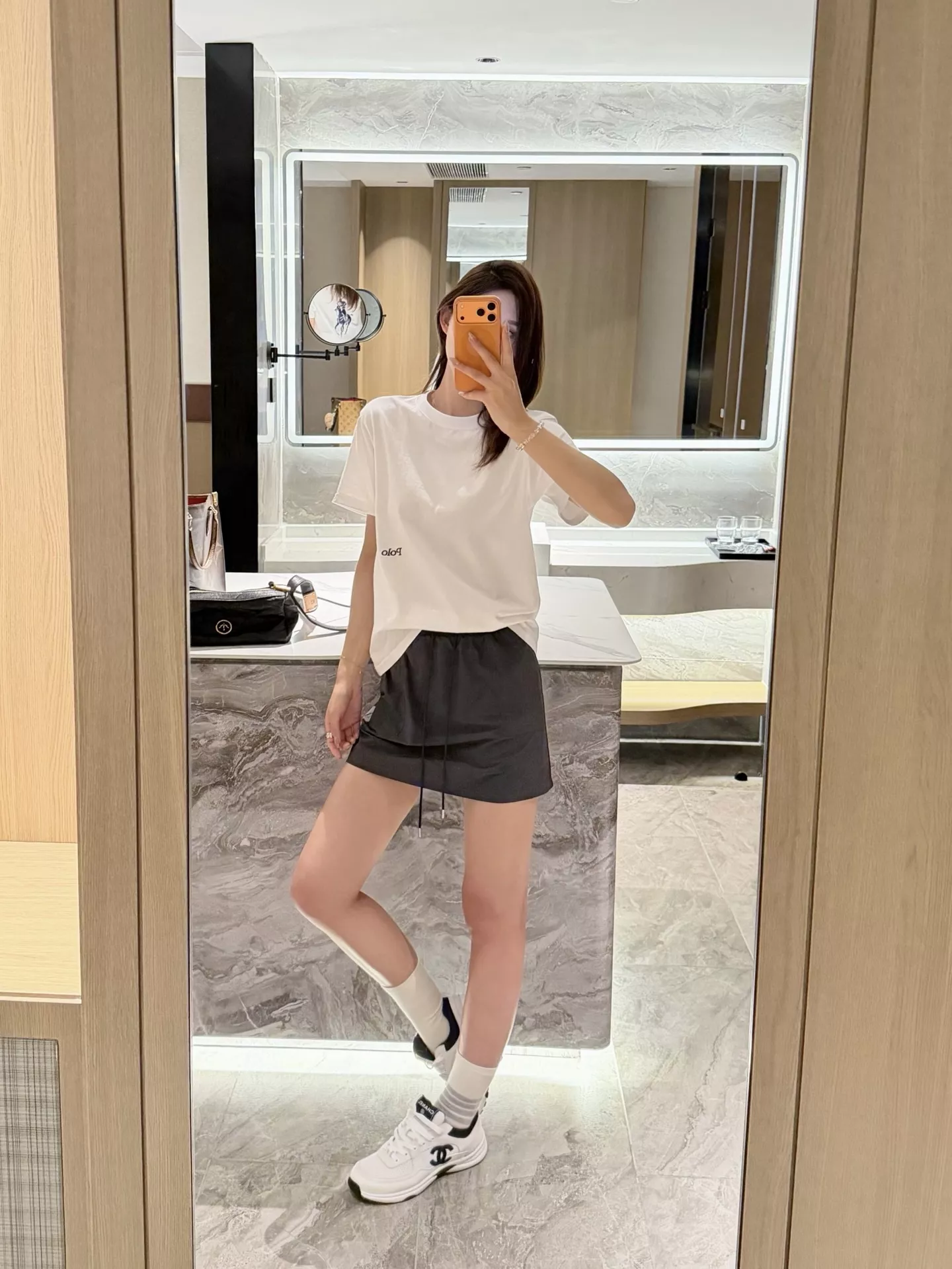 랄프로렌 배색 빅포니 자수 반소매 티셔츠 상세 이미지 35