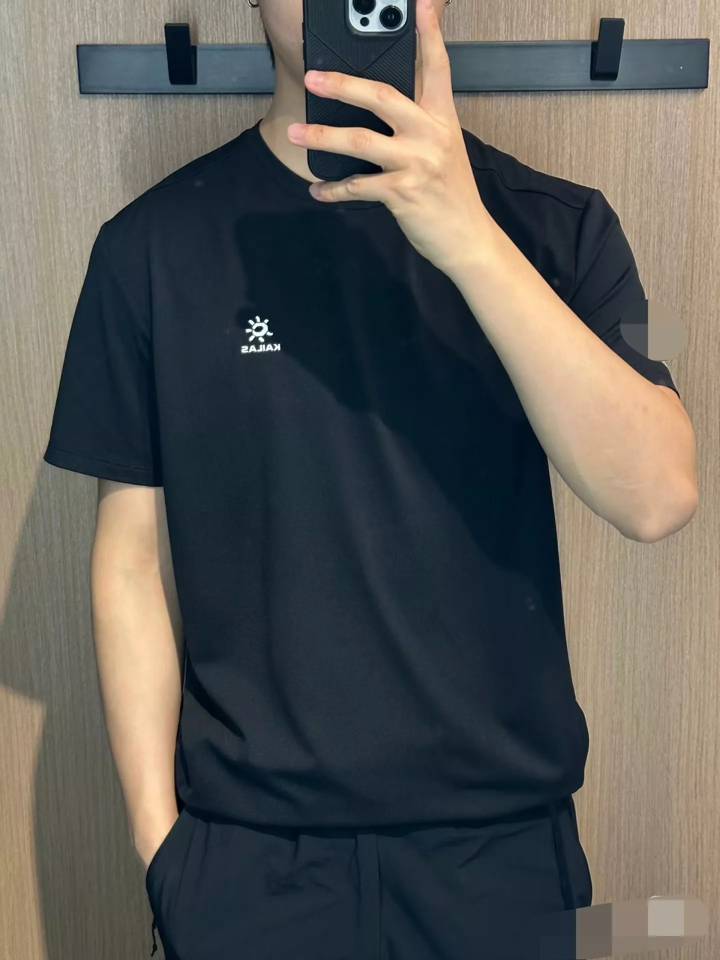 카일라스 기능성 속건 로고 반소매 상의 상세 이미지 19