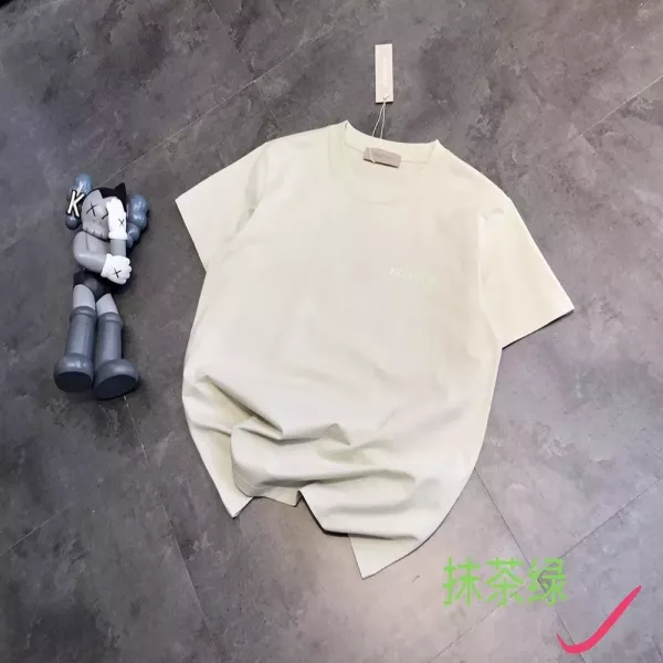 피어오브갓 플록 레터링 반소매 티셔츠