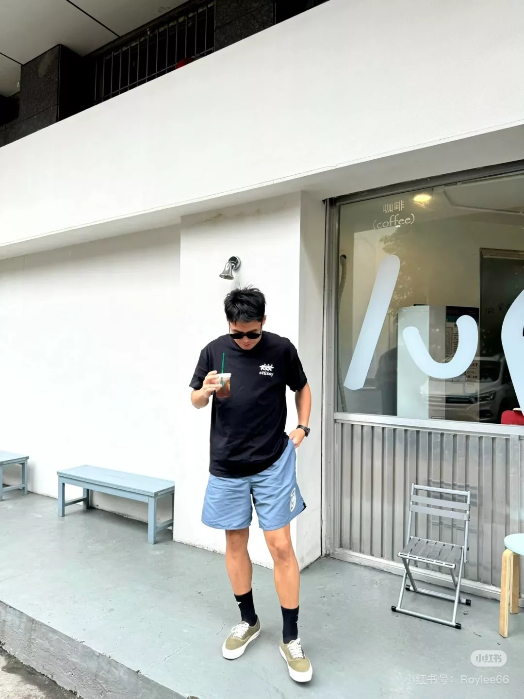 스투시 서퍼 프린트 반팔 티셔츠 상세 이미지 32