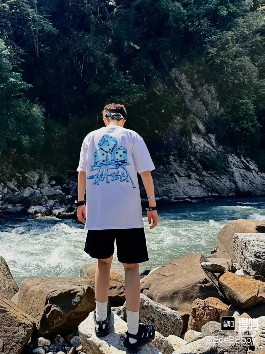 스투시 아이스 다이스 프린트 반팔 티셔츠 상세 이미지 33