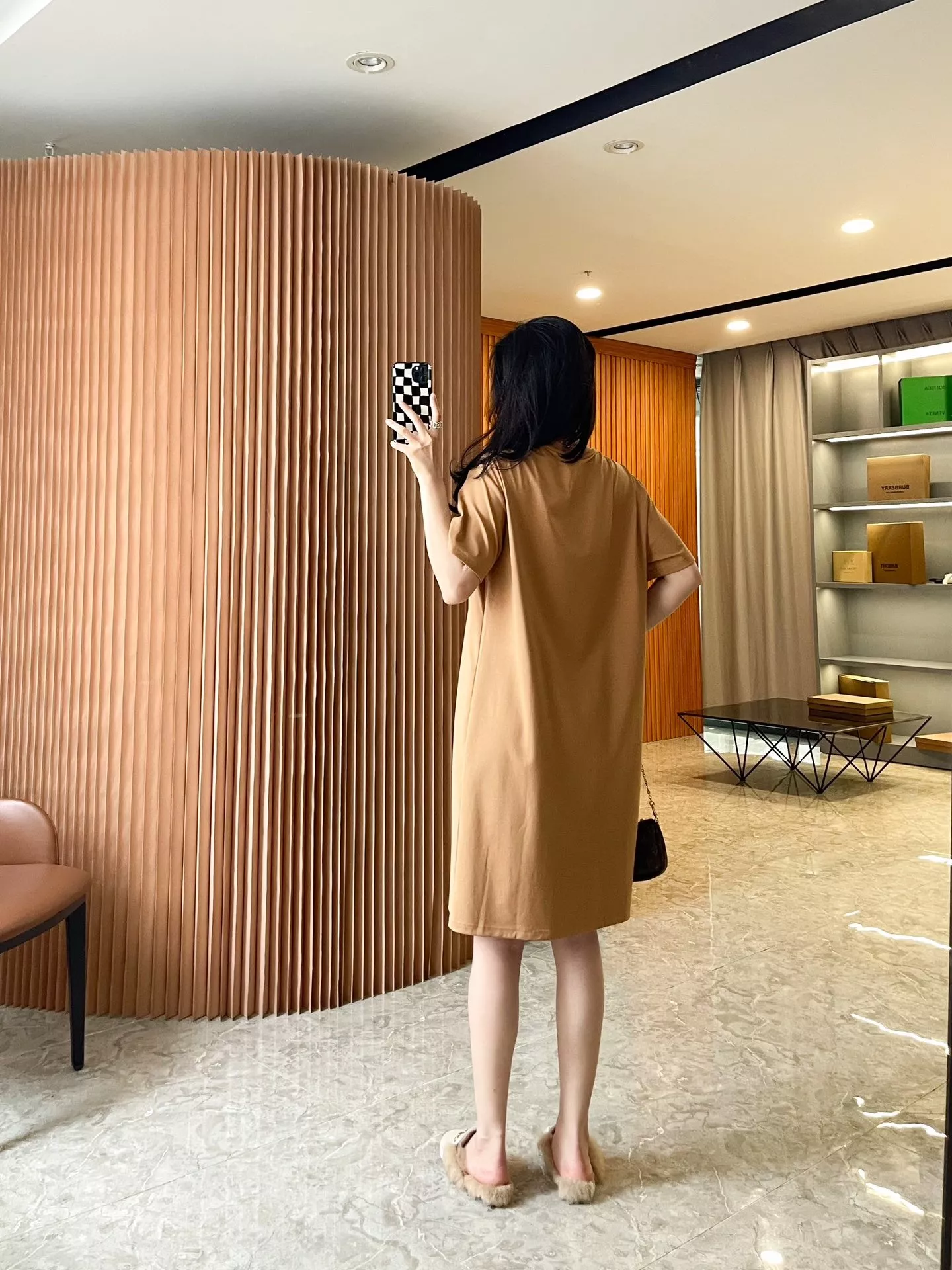 버버리 프로섬 라벨 코튼 티셔츠 원피스 상세 이미지 38