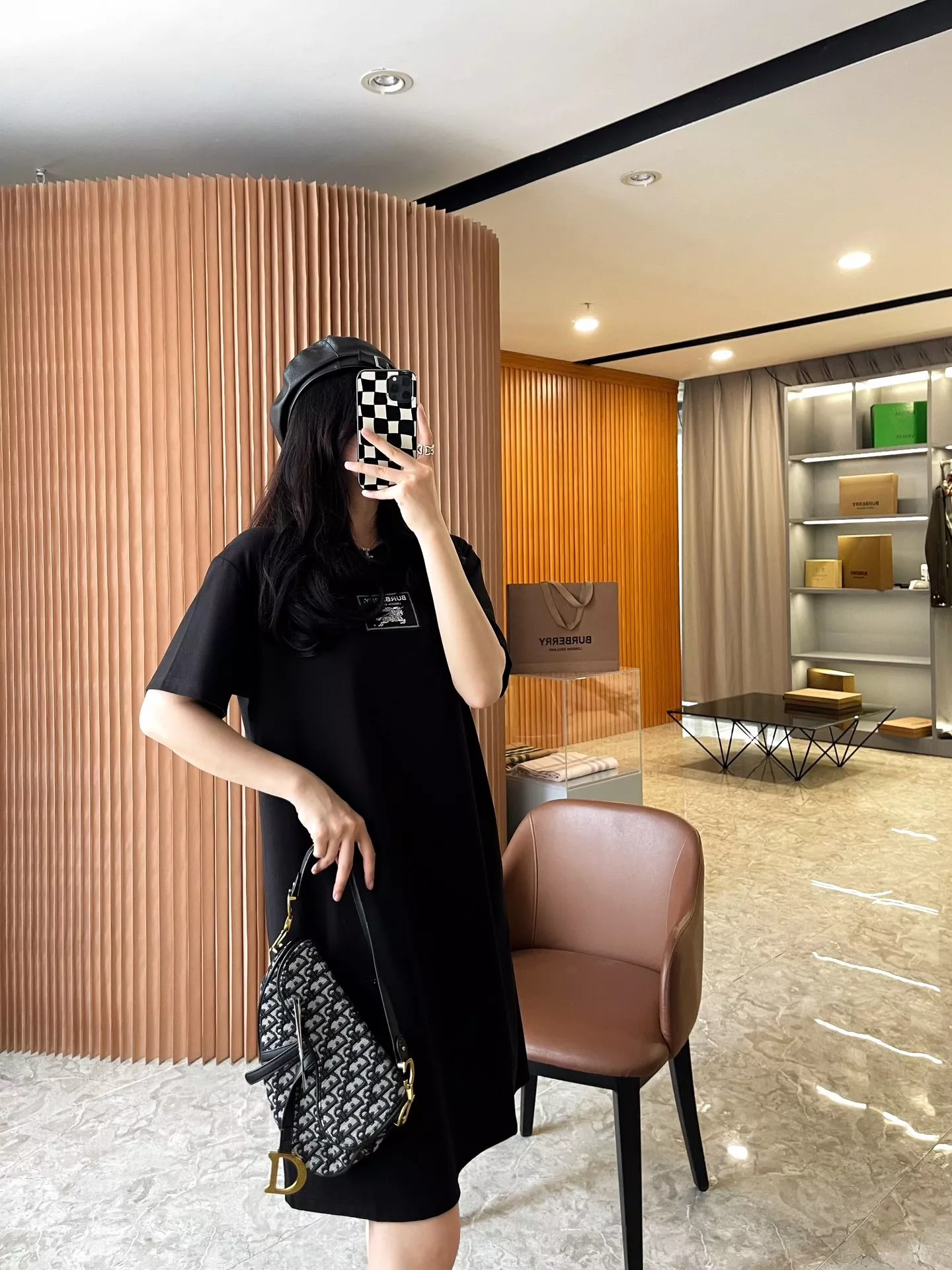 버버리 프로섬 라벨 코튼 티셔츠 원피스 상세 이미지 53