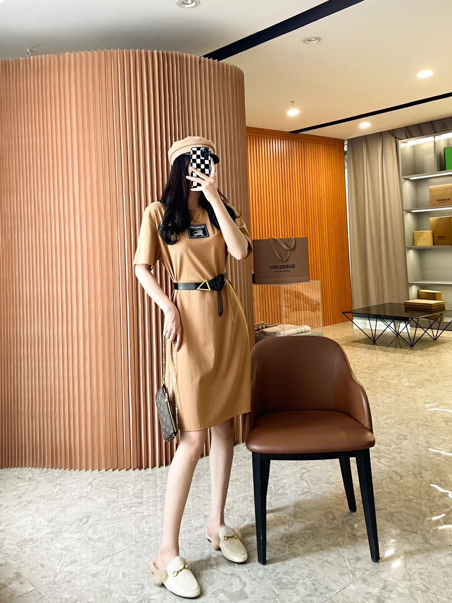 버버리 프로섬 라벨 코튼 티셔츠 원피스 상세 이미지 44