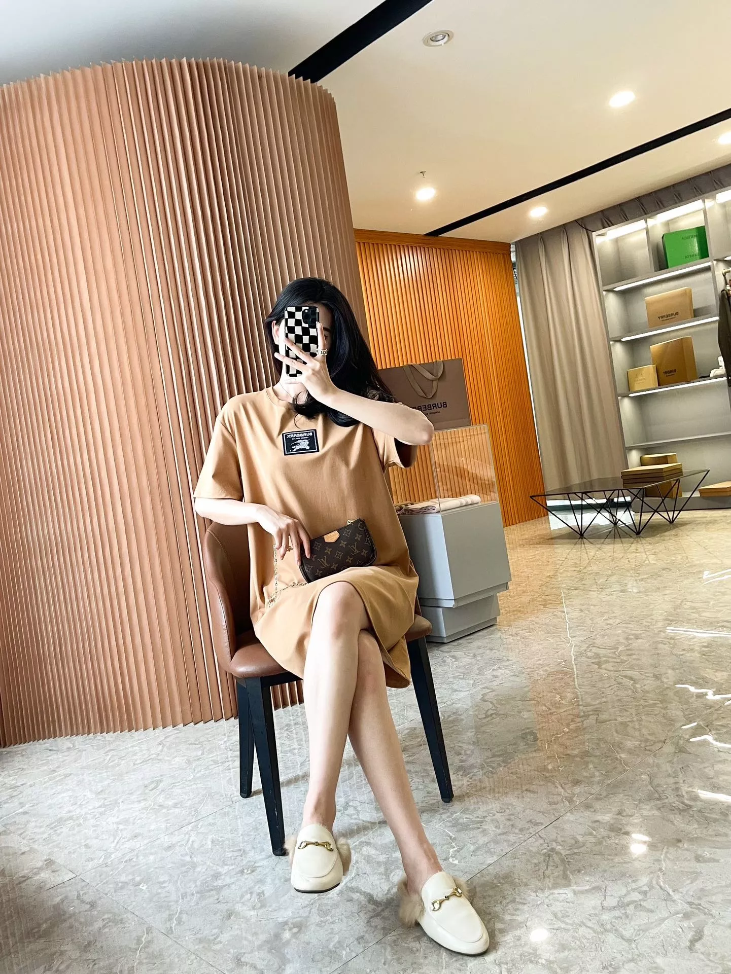 버버리 프로섬 라벨 코튼 티셔츠 원피스 상세 이미지 40