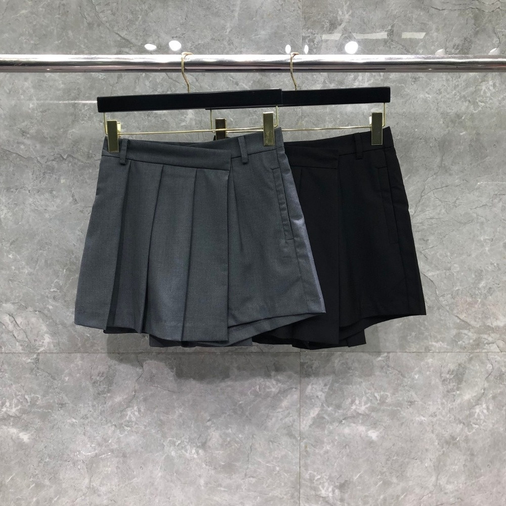 톰브라운 플리츠 랩 스커트 팬츠
