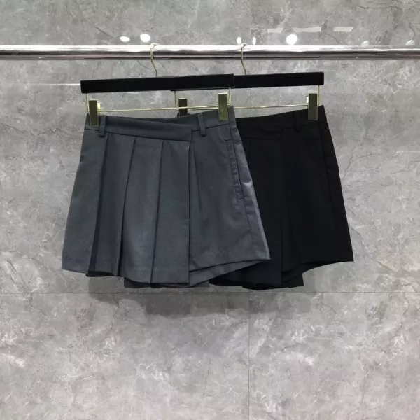 톰브라운 플리츠 랩 스커트 팬츠