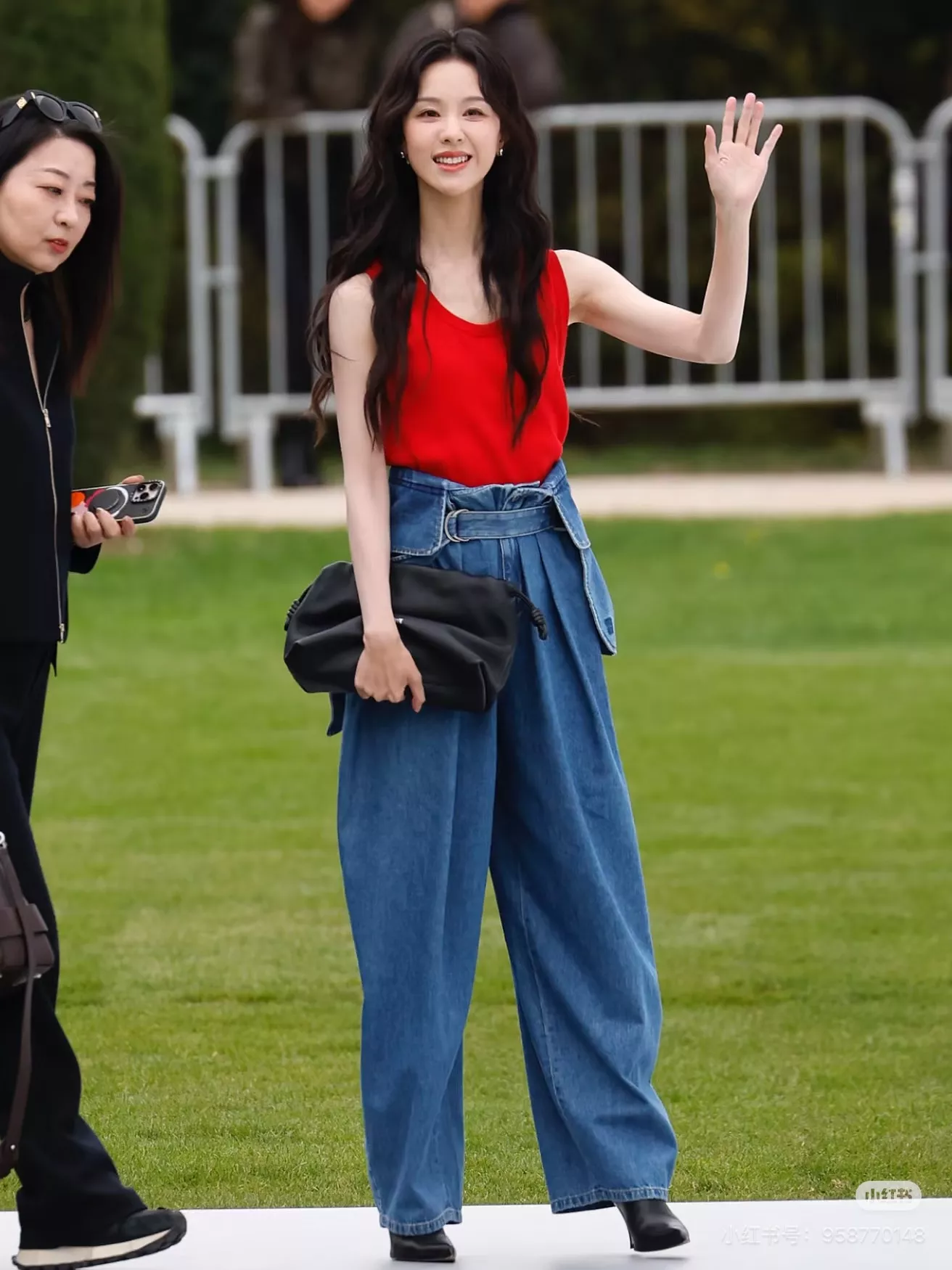 로에베 빈티지 워싱 하이웨이스트 와이드 데님 팬츠 상세 이미지 49
