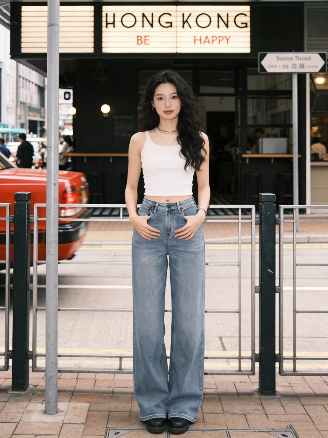브루넬로쿠치넬리 하이웨이스트 스트레이트 데님 팬츠 상세 이미지 12