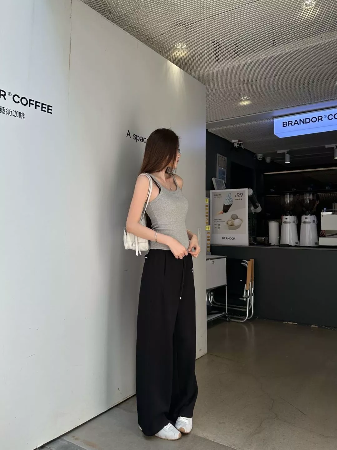 샤넬 여성 하이웨이스트 드로스트링 와이드 팬츠 상세 이미지 26