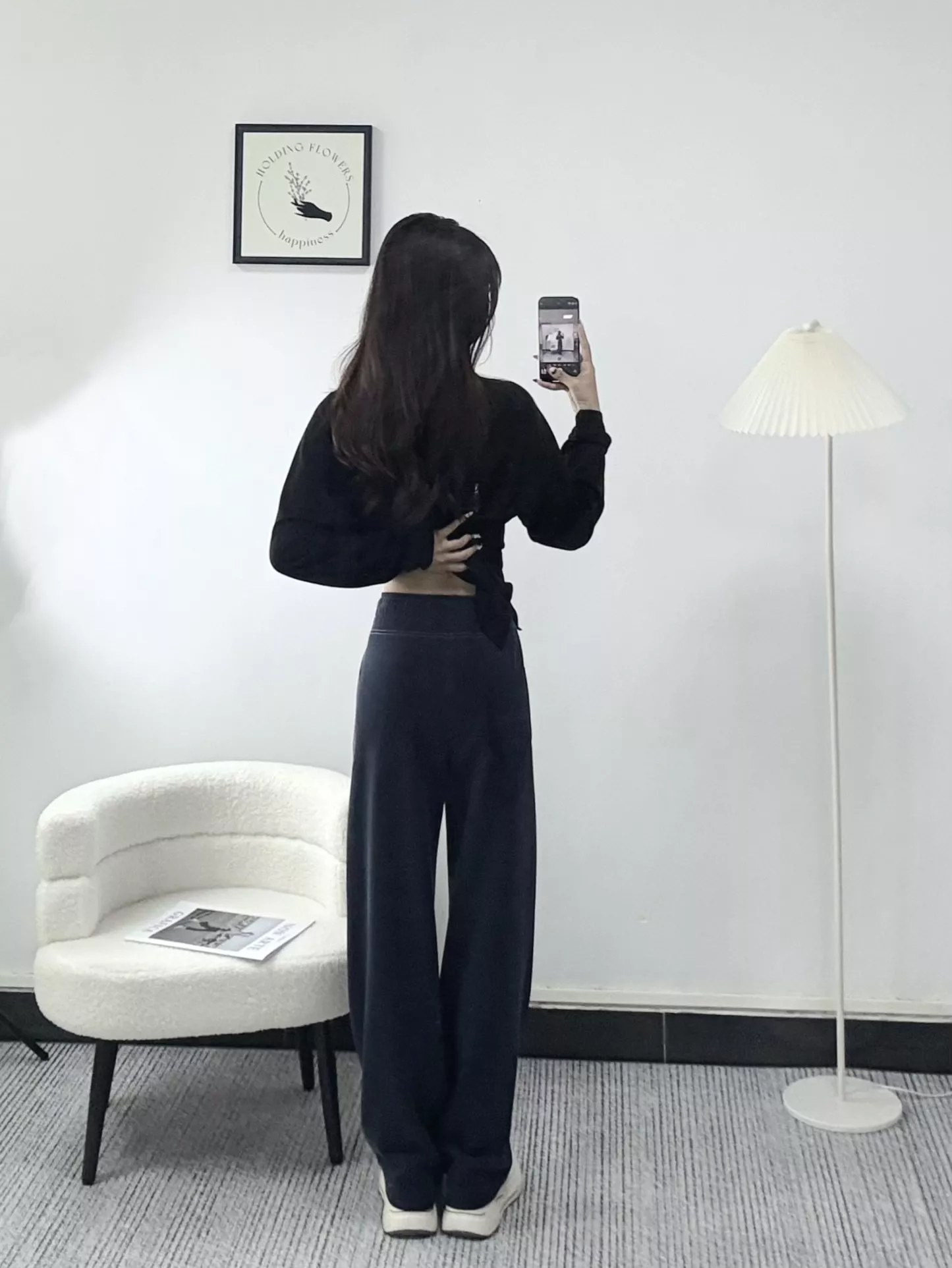 셀린느 자수 와이드 밴딩 팬츠 상세 이미지 28