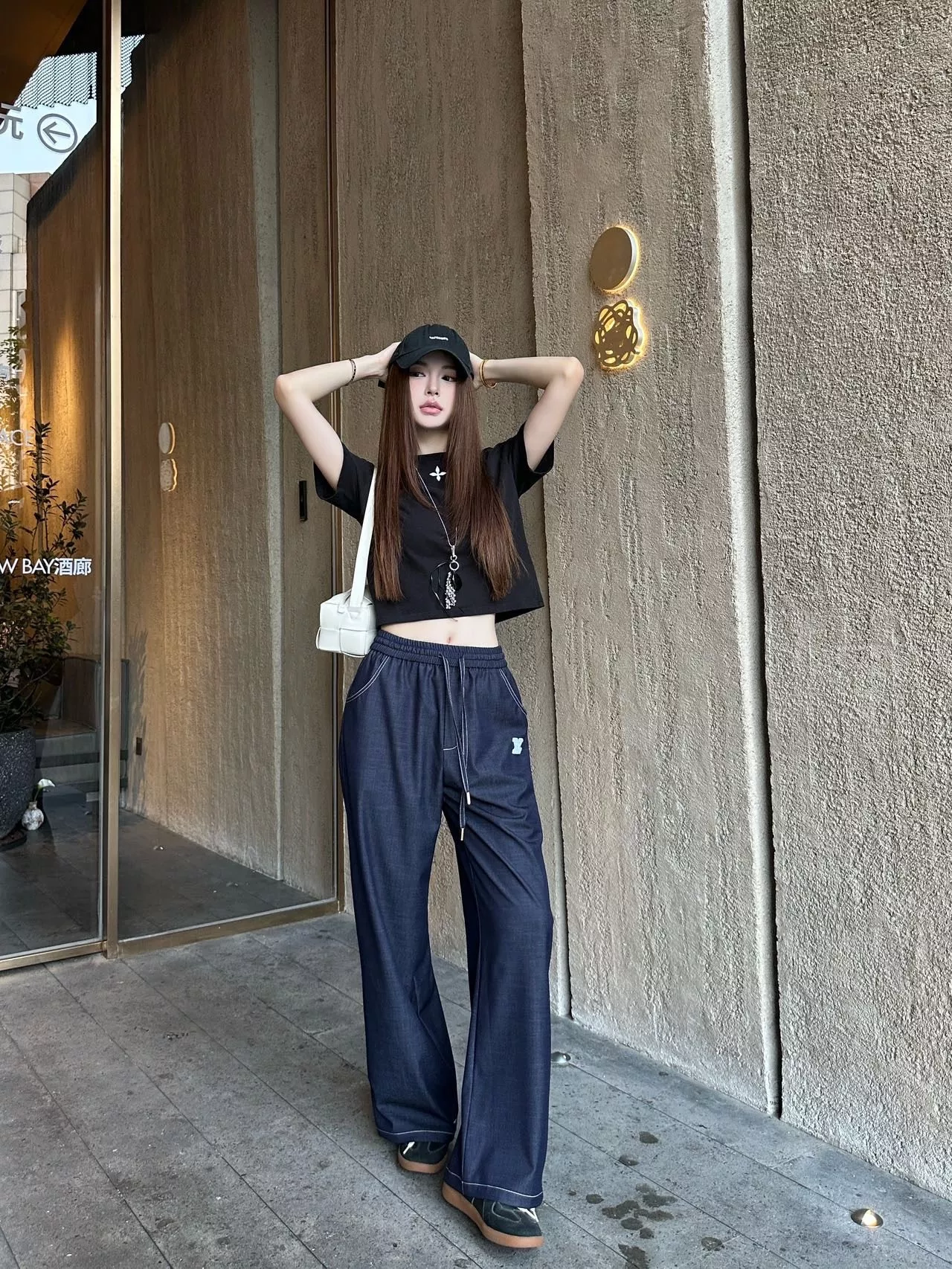 로로피아나 텐셀 와이드 데님 팬츠 상세 이미지 11