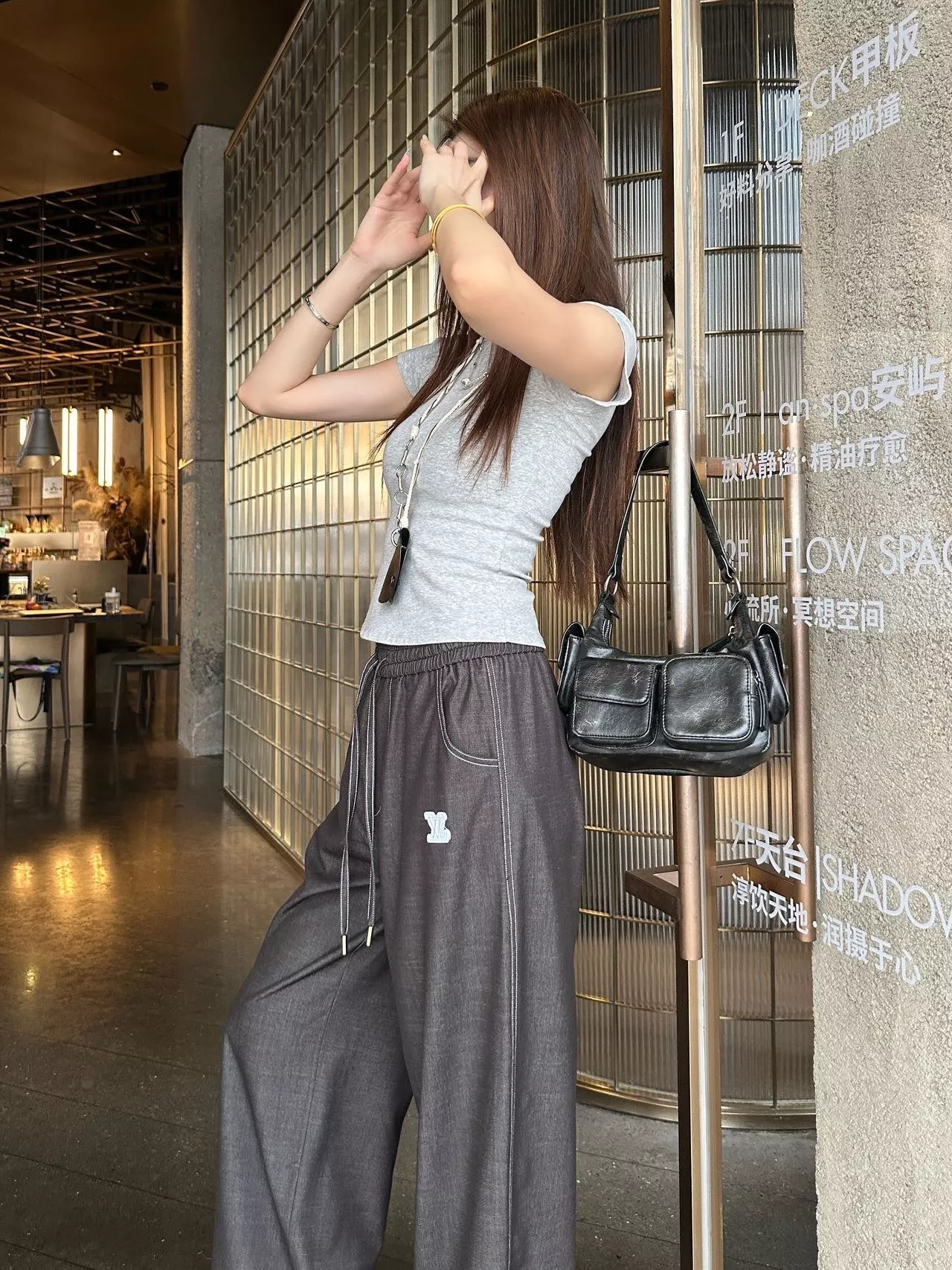 로로피아나 텐셀 와이드 데님 팬츠 상세 이미지 27