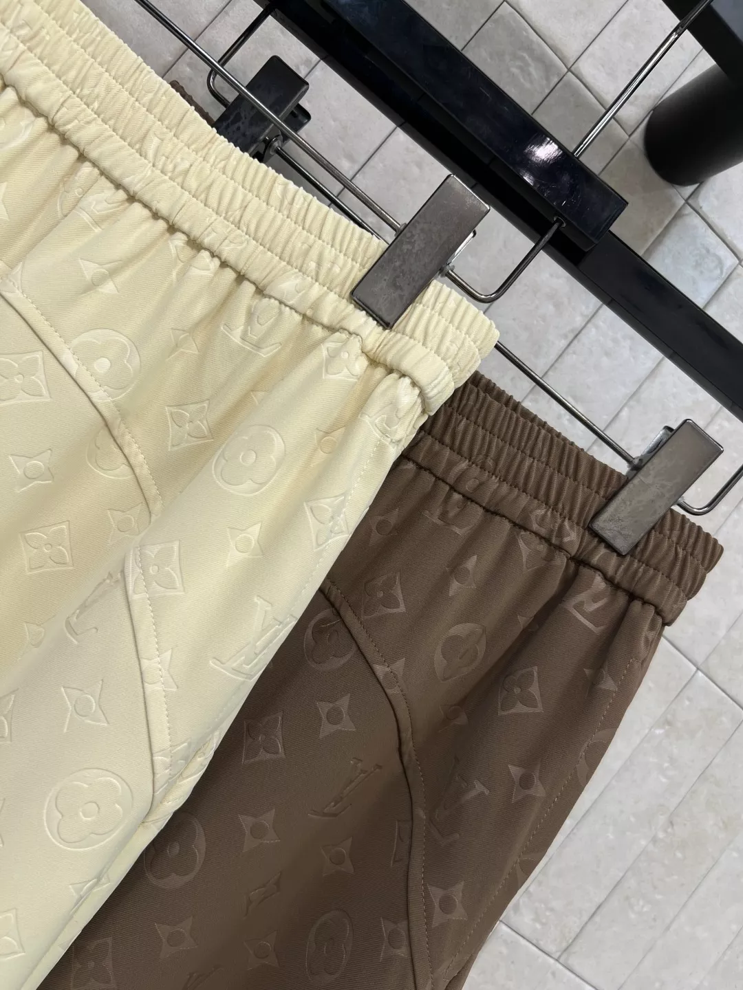 로로피아나 모노그램 밴딩 와이드 팬츠 상세 이미지 6