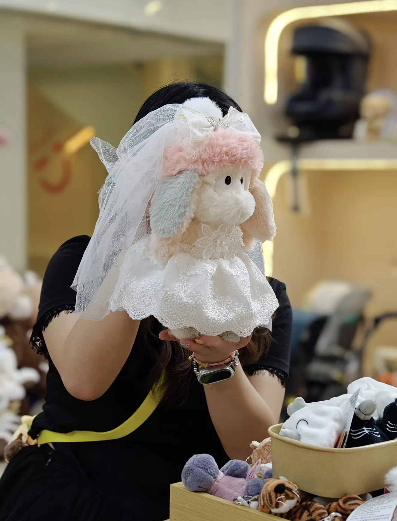 니키 스노우 래빗 봉제 인형 상세 이미지 17