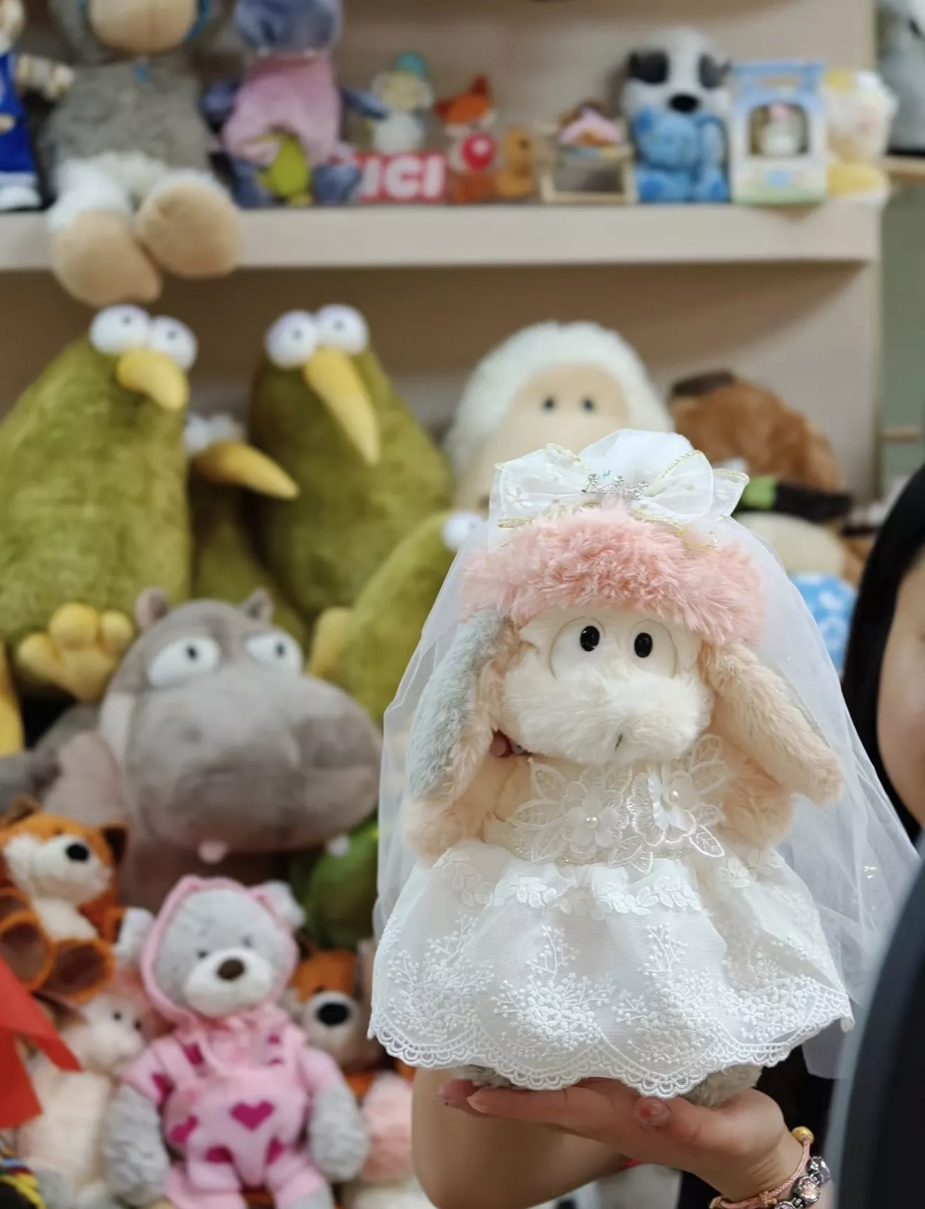 니키 스노우 래빗 봉제 인형 상세 이미지 16