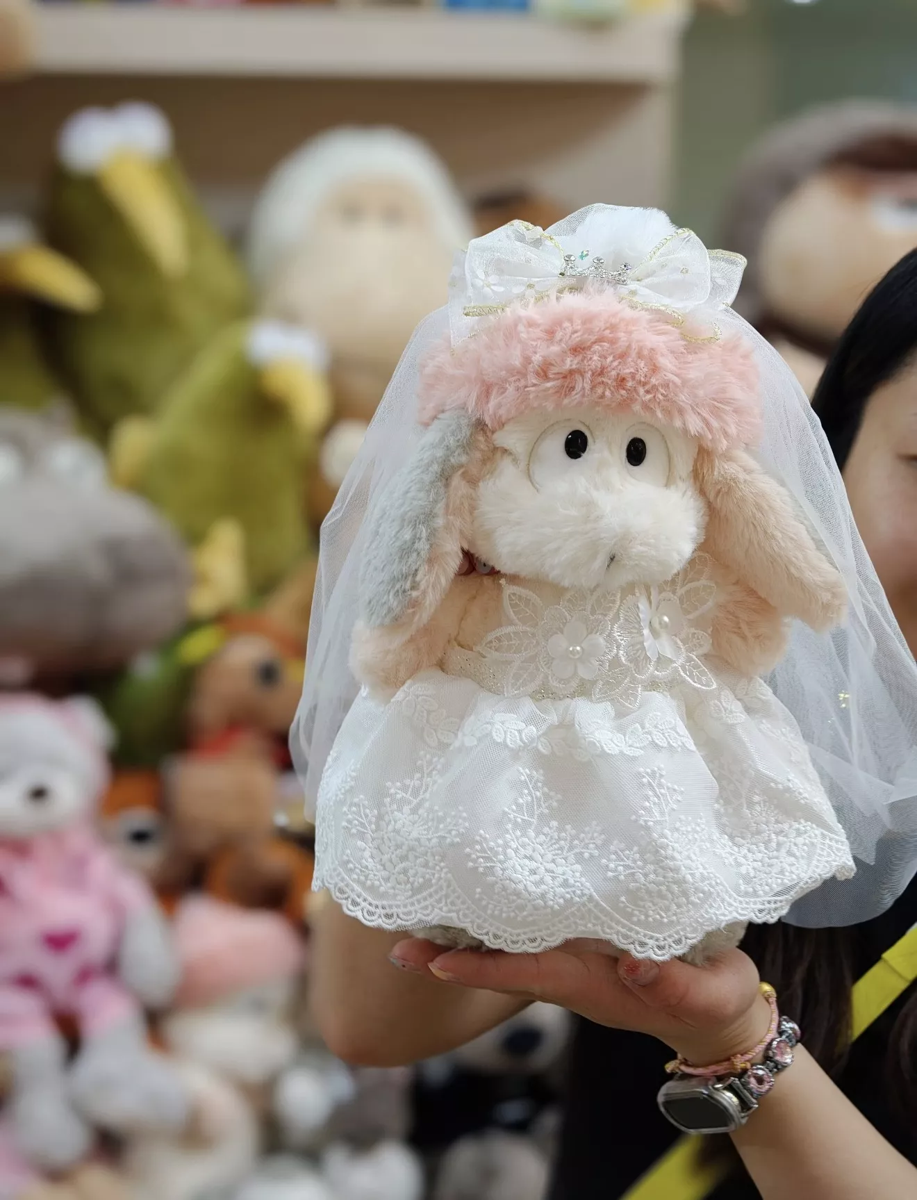 니키 스노우 래빗 봉제 인형 상세 이미지 61