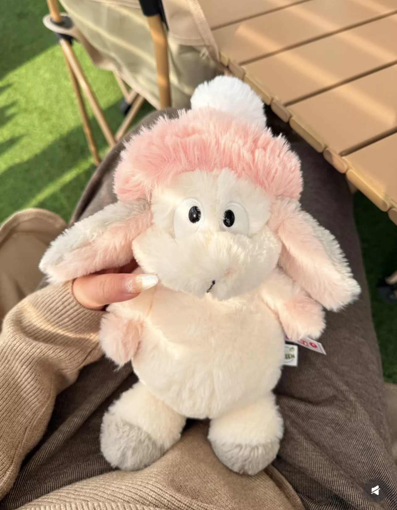 니키 스노우 래빗 봉제 인형 상세 이미지 10