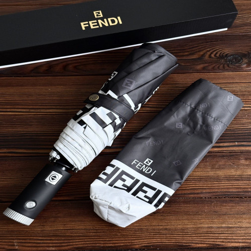 펜디 삼단 자동 우산