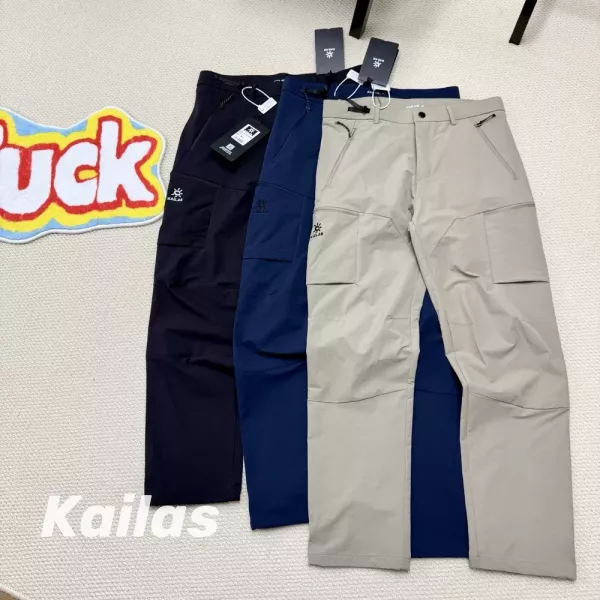 카일라스 자수 소프트쉘 아웃도어 팬츠