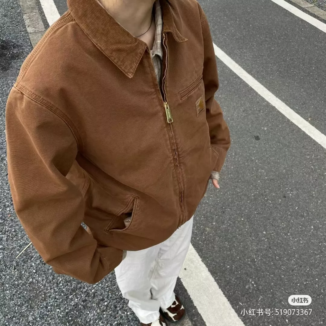 칼하트 코듀로이 카라 워크 재킷 상세 이미지 10