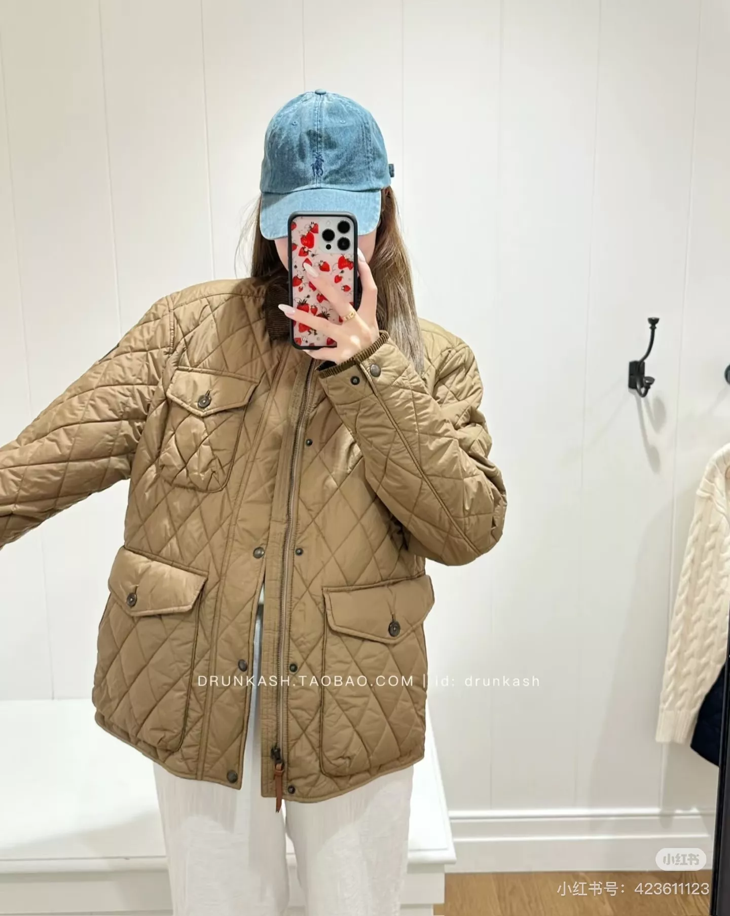 랄프로렌 클래식 퀼팅 코튼 재킷 상세 이미지 15