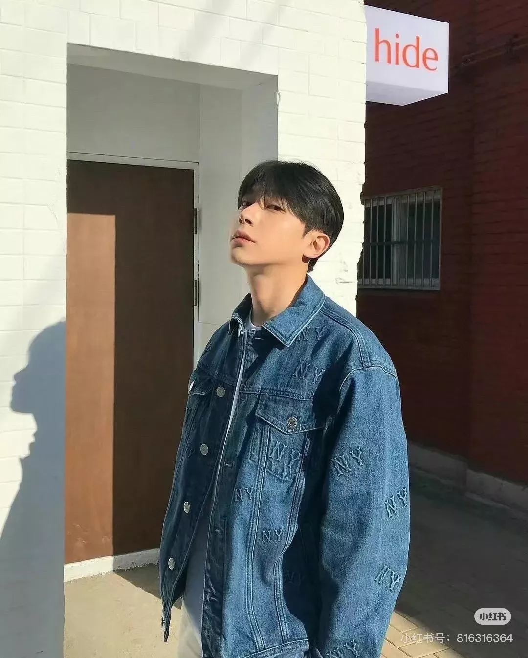 엠엘비 뉴욕 로고 자카드 데님 재킷 상세 이미지 17