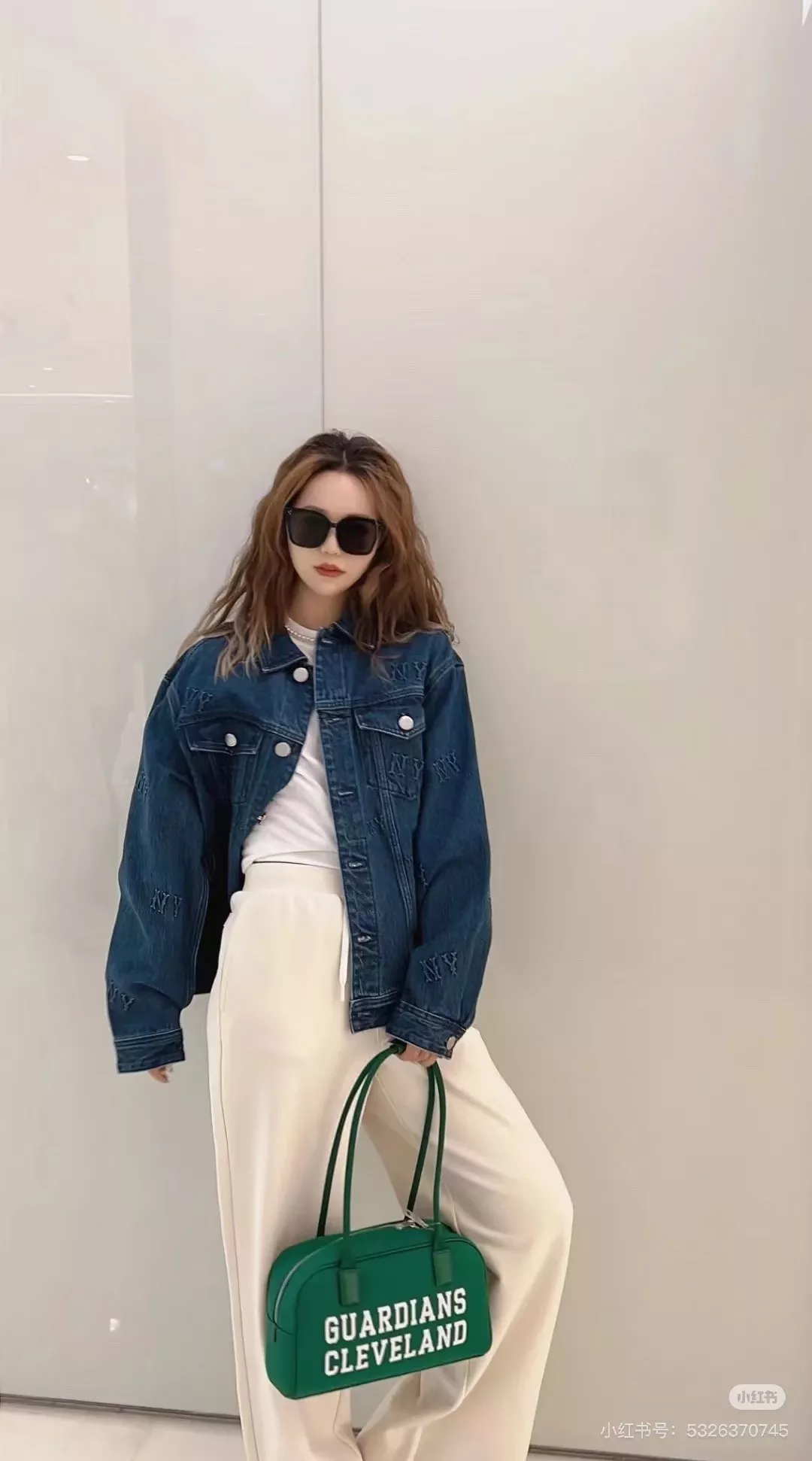 엠엘비 뉴욕 로고 자카드 데님 재킷 상세 이미지 18
