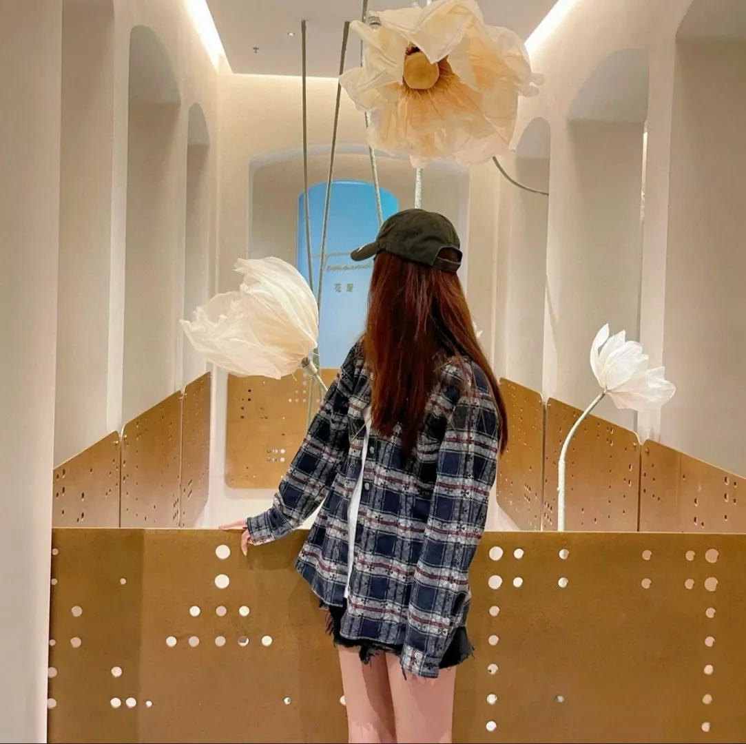 크롬하츠 페이즐리 십자가 자카드 체크 긴소매 셔츠 상세 이미지 16