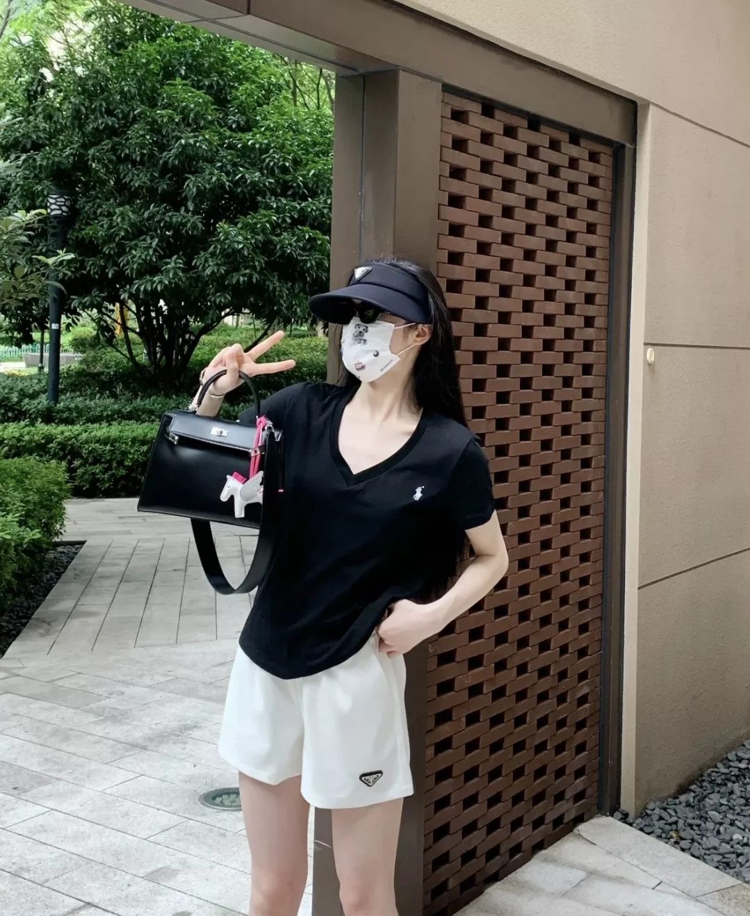랄프로렌 브이넥 자수 반소매 티셔츠 상세 이미지 30
