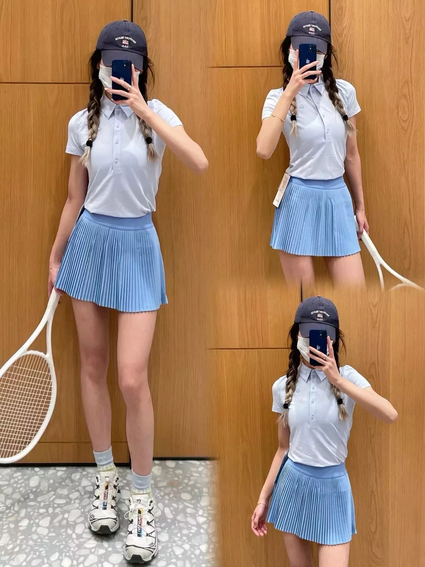 룰루레몬 속건 플리츠 하이웨이스트 스커트 상세 이미지 31