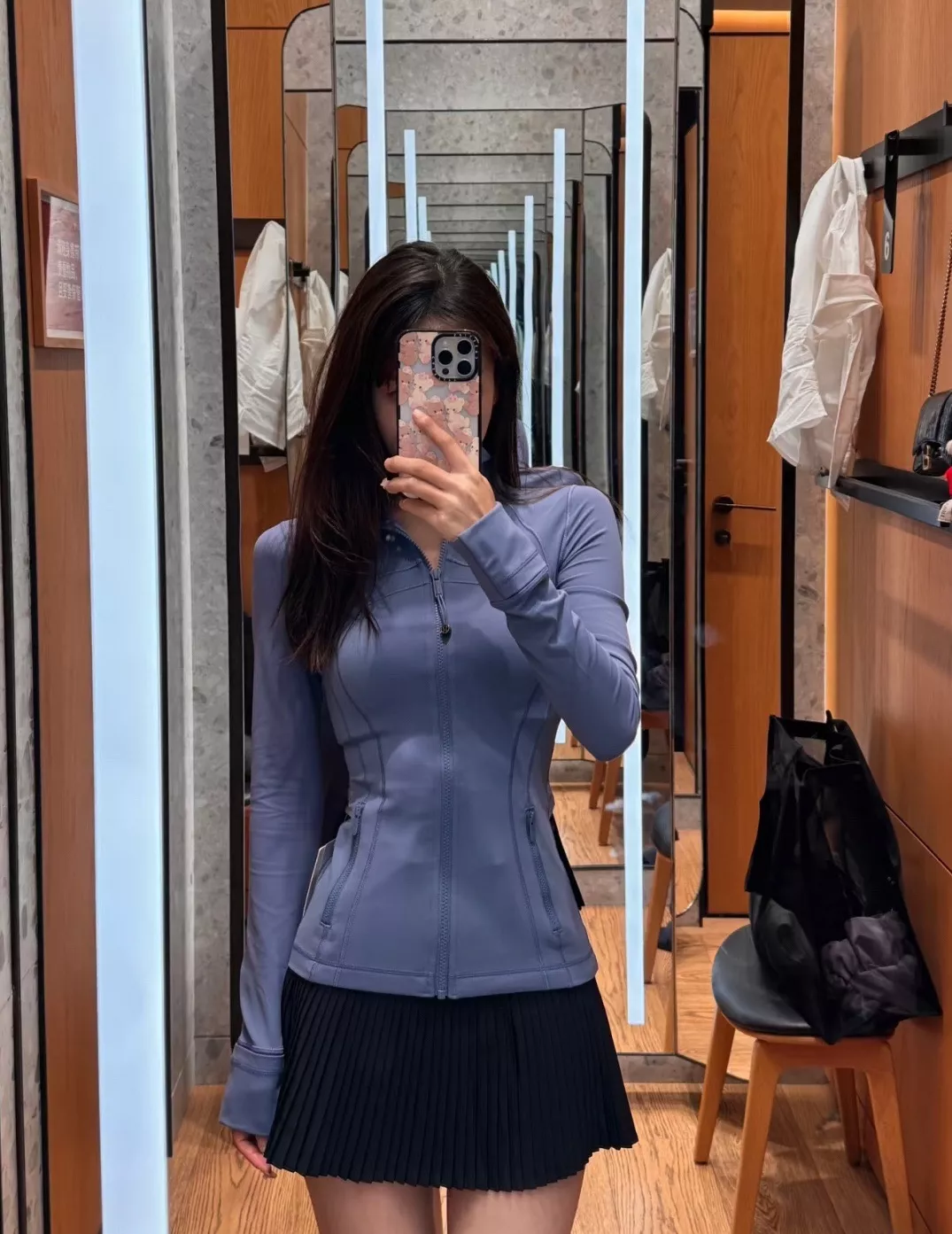 룰루레몬 속건 플리츠 하이웨이스트 스커트 상세 이미지 35