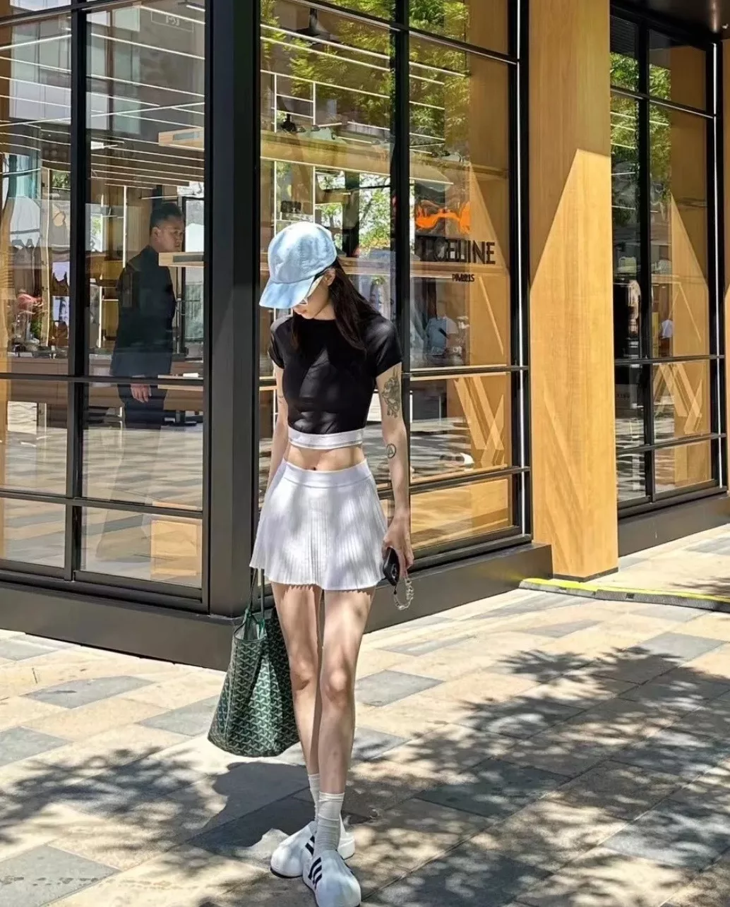 룰루레몬 속건 플리츠 하이웨이스트 스커트 상세 이미지 45