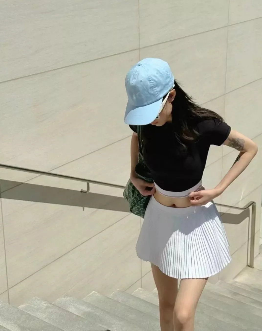 룰루레몬 속건 플리츠 하이웨이스트 스커트 상세 이미지 38