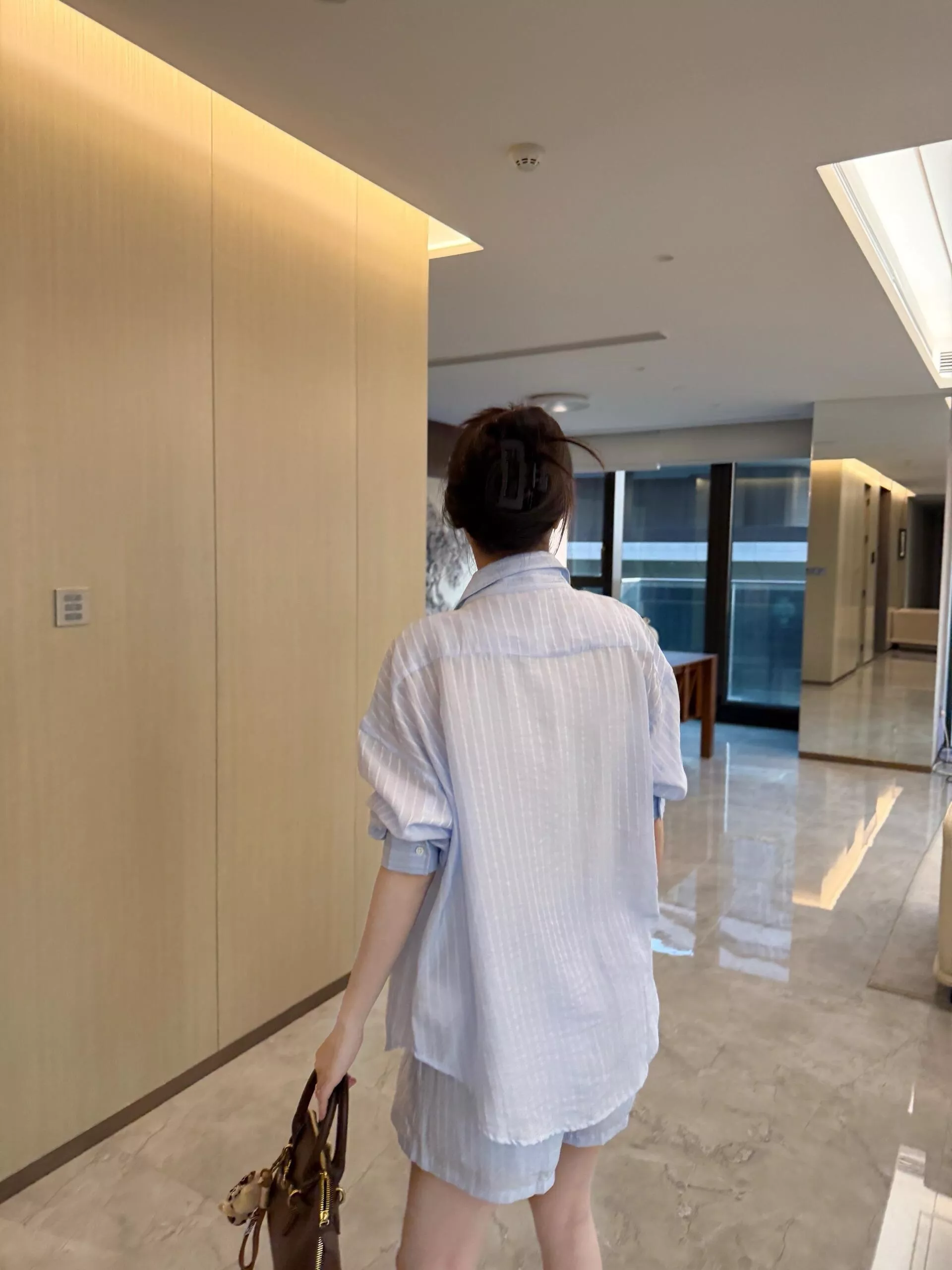 랄프로렌 스트라이프 린넨 셔츠 반바지 세트 상세 이미지 27