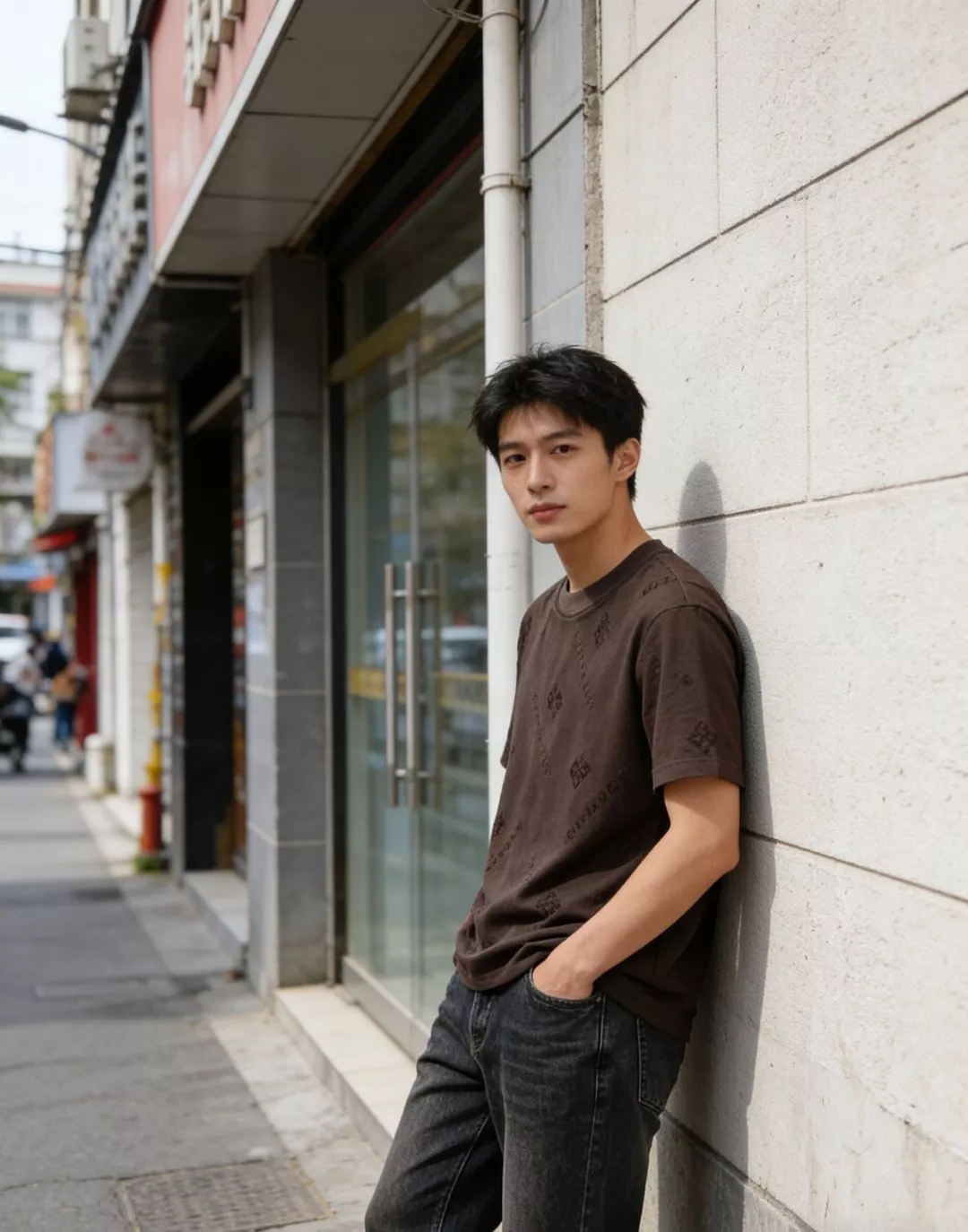 지방시 올오버 자카드 반소매 티셔츠 상세 이미지 13