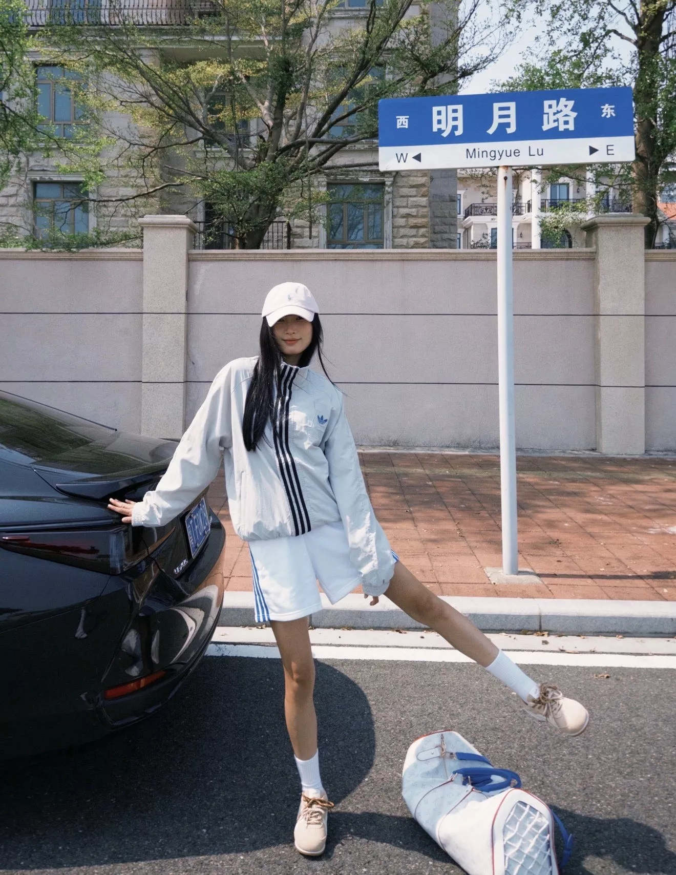 아디다스 모토 삼선 자수 트랙 재킷 상세 이미지 11