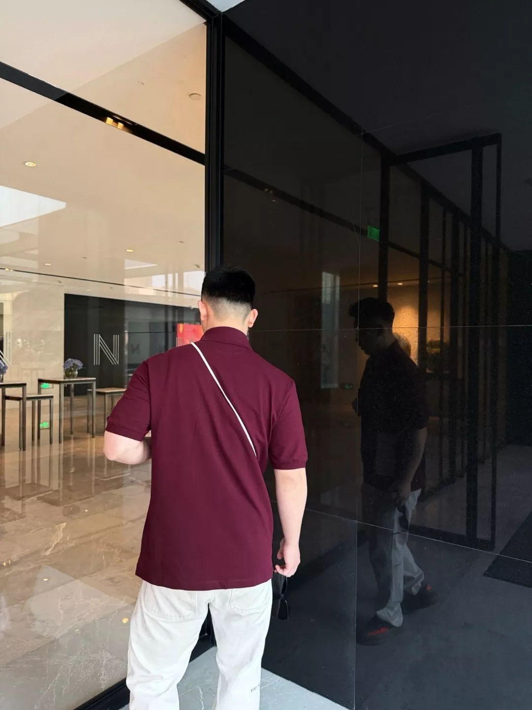 브루넬로쿠치넬리 투톤 로고 프린트 폴로 반소매 상세 이미지 19