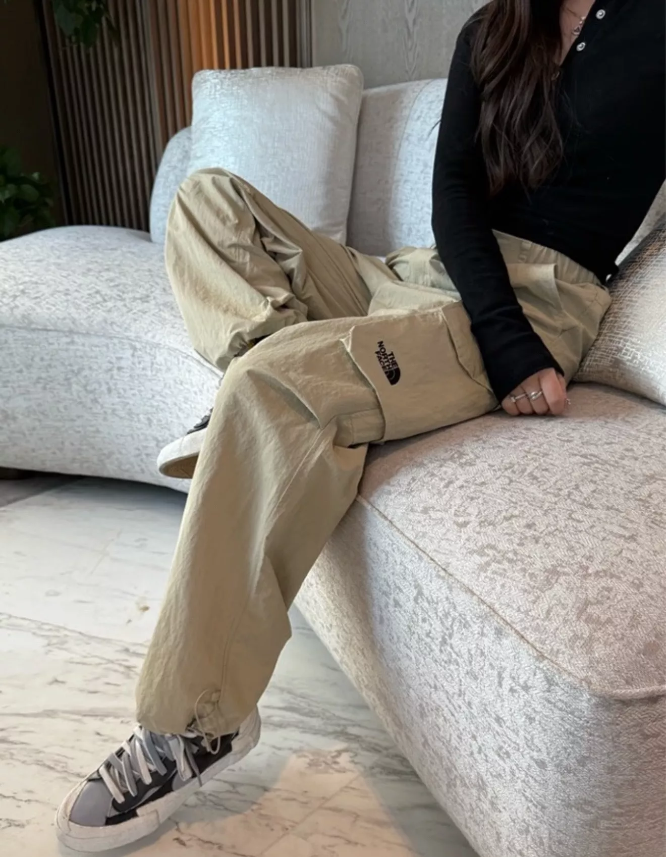 노스페이스 퓨어 컬러 멀티포켓 우븐 카고 팬츠 상세 이미지 11