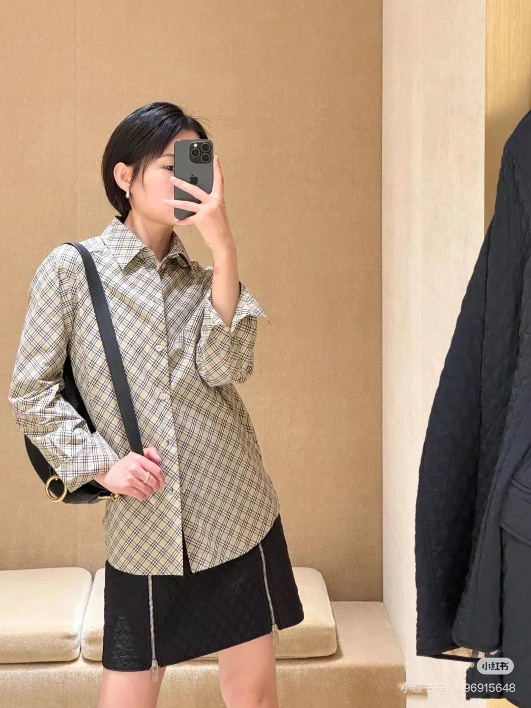 버버리 체크 코튼 캐주얼 셔츠 상세 이미지 10