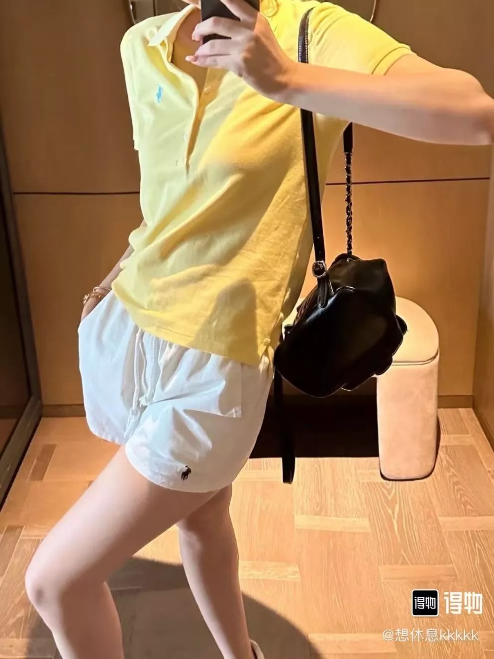 랄프로렌 포니 자수 드로스트링 쇼츠 상세 이미지 18